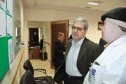 بازدید نوروزی دکتر ابوالحسنی از بیمارستان ضیاییان در پنجمین روز از سال نو  بخش دوم